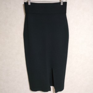 ROKU 6 BEAUTY&YOUTH MILANO RIB HIGH WAIST TIGHT SKIRT ロングスカート レディース ロクビューティアンドユース【中古】4-0421G△