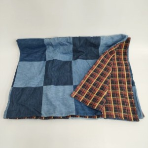 VISVIM 新品 イベント限定 PATCHWORK BLANKET 0122305005001 ブランケット 2022年 ブルー レッド メンズ ビズビム/ヴィズヴィム【中古】4