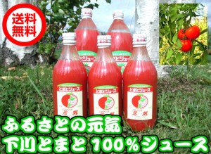 とまと100％ジュース「ふるさとの元気」500ml×6本 ギフト 送料無料 産直 国産 お中元 お歳暮 お祝い 御祝 内祝い 桃太郎 とまとジュース