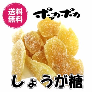 生姜糖 500g ドライフルーツ 送料無料（しょうが糖500g） 生姜 しょうが チャック袋 半生タイプ ショウガ おやつ 冬 おやつ ドライ野菜 