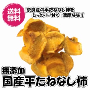 国産無添加ドライカキ 平たね無柿使用 半生タイプ 送料無料（柿70g×2P）干し柿 国産 ドライフルーツ 砂糖不使用 フォンダンウォーター  