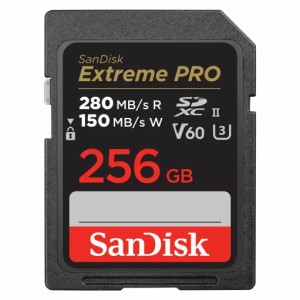 SanDisk サンディスク Extreme PRO SDXC UHS-II カード 256GB（SDSDXEP-256G-GN4IN）【海外パッケージ】【JAN:0619659202149】