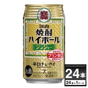 ハイボール 送料無料 宝酒造 焼酎ハイボール ジンジャー 350ml×24本(1ケース)[送料無料※一部地域は除く]