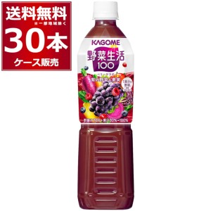 【プレミアム特典】野菜ジュース カゴメ 野菜生活100 ベリーサラダ ペットボトル 720ml×30本(2ケース)[送料無料※一部地域は除く]