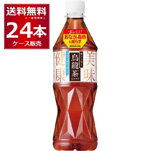 ペットボトル お茶 サントリー 烏龍茶 525ml x24本（1ケース)[送料無料※一部地域は除く]