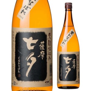 本格焼酎 焼酎 田崎酒造 芋焼酎 黒七夕 25度 1.8L 瓶 本格芋焼酎 いも焼酎 1800ml 鹿児島県 日本［1本］