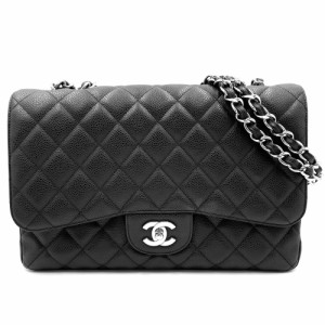 CHANEL シャネル ショルダーバッグ デカマトラッセ30 ココマーク ココ ターンロック Wチェーン 肩掛け 斜め掛け かばん 鞄  キャビアスキ