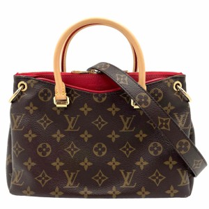 LOUIS VUITTON ルイヴィトン 2WAY モノグラム パラスBB Pallas ハンドバッグ ショルダーバッグ ブラウン 茶 肩掛け 鞄 かばん M41241    