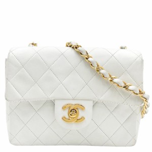 CHANEL シャネル ショルダーバッグ ミニマトラッセ チェーンショルダー ターンロック 肩掛け 斜め掛け Mini Matelasse ヴィンテージ ココ