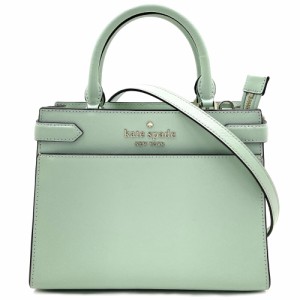 Kate Spade ケイトスペード 2WAY サッチェル ハンドバッグ ショルダーバッグ 肩掛け 斜め掛け 小さめ 鞄 かばん レザー    ミントグリー