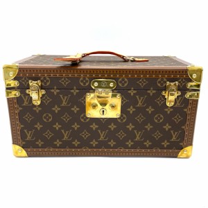 LOUIS VUITTON ルイヴィトン トランク モノグラム ボワットブテイユ メイクボックス ハードケース ミラー付き かばん 鞄 M21822    ブラ