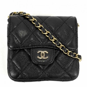 CHANEL シャネル ショルダーバッグ ミニミニマトラッセ ショルダーポーチ ココマーク 肩掛け 斜め掛け ココ 小さめ 鞄 かばん  キャビア