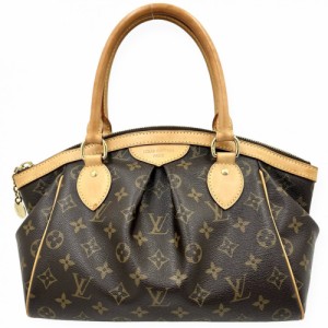 LOUIS VUITTON ルイヴィトン ハンドバッグ モノグラム ティボリPM TivoliPM 鞄 かばん M40143    ブラウン 茶 ゴールド金具 レディース【