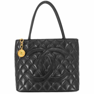 CHANEL シャネル トートバッグ 復刻トート マトラッセ ハンドバッグ 肩掛け ココマーク ココ 鞄 かばん A01804  キャビアスキン   ブラッ