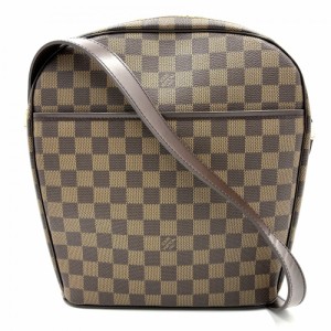 LOUIS VUITTON ルイヴィトン ショルダーバッグ ダミエ イパネマGM 肩掛け 鞄 かばん N51292    ブラウン 茶 ゴールド金具 レディース【中