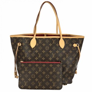 LOUIS VUITTON ルイヴィトン トートバッグ モノグラム ネヴァーフルMM ハンドバッグ 肩掛け 通勤 鞄 かばん M41177    スリーズ ブラウン