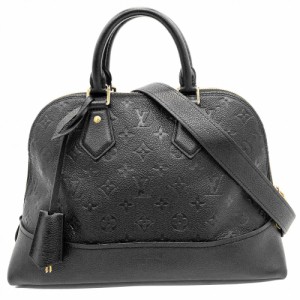 LOUIS VUITTON ルイヴィトン 2WAY モノグラムアンプラント ネオアルマPM ハンドバッグ ショルダーバッグ 肩掛け ブラック 黒 鞄 かばん M