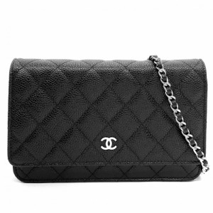 CHANEL シャネル チェーンウォレット マトラッセ ミニショルダーバッグ ココマーク 肩掛け 斜め掛け ココ 財布 鞄 かばん AP0250  キャビ