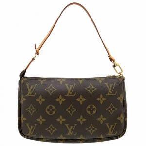 LOUIS VUITTON ルイヴィトン ハンドバッグ モノグラム ポシェットアクセソワール アクセサリーポーチ Pochette Accessoires 小さめ かば