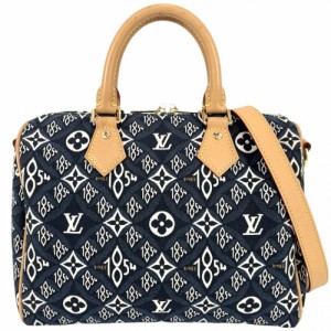 LOUIS VUITTON ルイヴィトン 2WAY モノグラムジャガード スピーディバンドリエール25 ハンドバッグ ショルダーバッグ 肩掛け 斜め掛け ミ