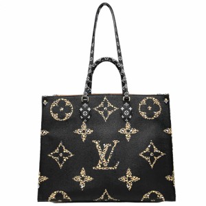 LOUIS VUITTON ルイヴィトン 2WAY モノグラムジャングル オンザゴーGM ハンドバッグ トートバッグ 肩掛け On the Go 鞄 かばん M44674  