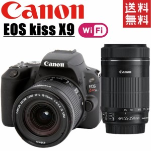 キヤノン Canon EOS kiss X9 ダブルレンズセット デジタル 一眼レフ カメラ 中古