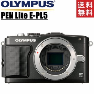 オリンパス OLYMPUS PEN Lite E-PL5 ボディ ブラック ミラーレス カメラ レンズ 中古