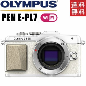 オリンパス OLYMPUS PEN E-PL7 ボディ ホワイト ミラーレス 一眼レフ 中古