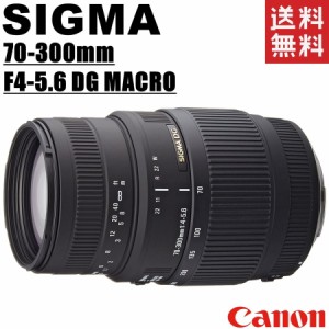 シグマ SIGMA 70-300mm F4-5.6 DG MACRO キヤノン用 望遠ズームレンズ フルサイズ対応 一眼レフ カメラ 中古