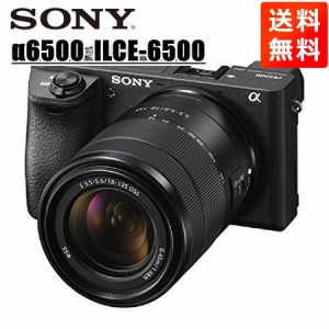 ソニー SONY α6500 E 18-135mm レンズキット ブラック ミラーレス 一眼 カメラ 中古