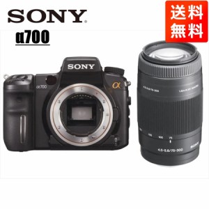 ソニー SONY α700 75-300mm 望遠 レンズセット デジタル一眼レフ カメラ 中古