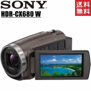 ソニー SONY HDR-CX680 TI ブラウン デジタルビデオカメラ 光学30倍 内蔵メモリー64GB ハンディカム 中古