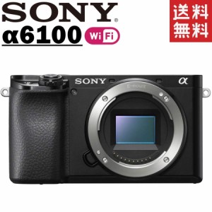 ソニー SONY α6100 ILCE-6100 ボディ ブラック ミラーレス カメラ レンズ 中古