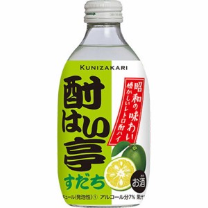 酎はい亭 すだち 300ml / リキュール チューハイ 酎はい  すだち酒 國盛 中埜酒造 リキュール チューハイ れもん クラフト クラフトチュ