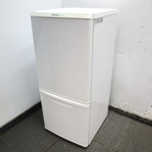 パナソニック Panasonic 小型 冷凍 冷蔵庫 NR-TB145W ホワイト 138L 冷蔵庫 中古 1人暮らし 小型 送料無料 R70038
