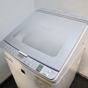 洗濯乾燥機 SHARP シャープ プラズマクラスター ES-PX8B-S 洗濯8kg 完全乾燥4.5kg 送料無料 R80043