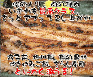 神戸中央市場手焼き】高級寿司店ご用達！焼き穴子５００g（４尾〜５尾平均）＊真空包装しています ★これは焼き穴子です！