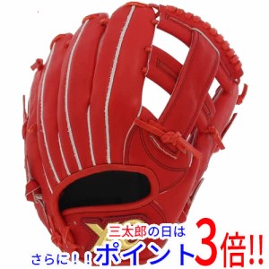 送料無料 XANAX(ザナックス) 硬式グローブ グラブ 内野手用 スペクタス R(右投用) BHG23WB1S DR20 DRオレンジ 硬式野球 全内野手用