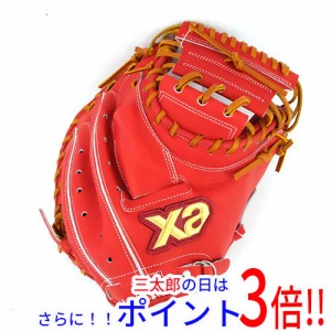 送料無料 XANAX(ザナックス) 軟式用キャッチャーミット スペクタス 捕手用 R(右投用) BRC24CL1S DR2027 DRオレンジ×タン