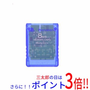 送料無料 ソニー 【新品訳あり(箱きず・やぶれ)】 SONY PS2用メモリーカード(8MB) アイランド・ブルー SCPH-10020LI