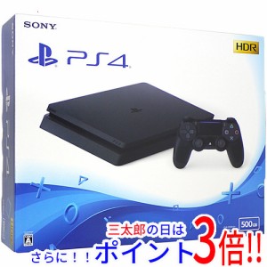 送料無料 ソニー 【新品訳あり(箱きず・やぶれ)】 SONY プレイステーション4 500GB ブラック CUH-2200AB01