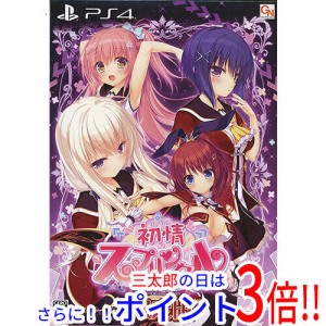 送料無料 【新品訳あり(箱きず・やぶれ)】 初情スプリンクル 限定版 PS4