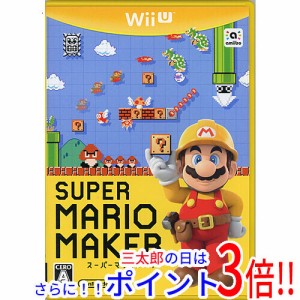 【中古即納】任天堂 スーパーマリオメーカー Wii U 元箱あり