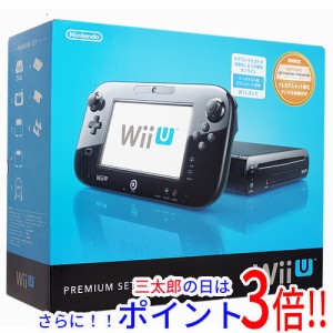 【中古即納】送料無料 任天堂 Wii U PREMIUM SET kuro 32GB 元箱あり