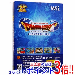 【中古即納】送料無料 スクウェア・エニックス ドラクエ25周年記念 FC＆SFC ドラゴンクエストI・II・III Wii 元箱あり