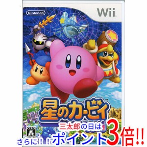 【中古即納】送料無料 任天堂 星のカービィ Wii ディスク傷・説明書いたみ