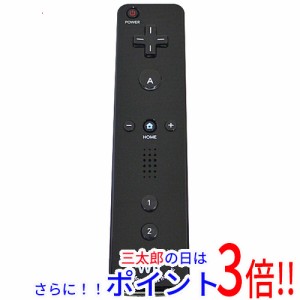 【中古即納】任天堂 Wiiリモコンプラス クロ 本体のみ