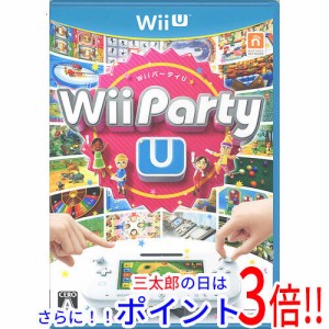 【中古即納】送料無料 任天堂 Wii Party U Wii U ディスク傷・水平スタンドなし