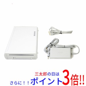 【中古即納】送料無料 任天堂 Wii U PREMIUM SET shiro 32GB ゲームパッドなし