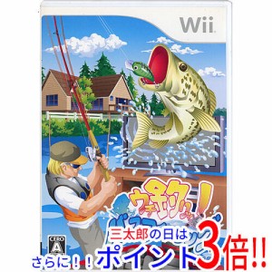 【中古即納】送料無料 セガゲームス ウチ釣りッ！ バスフィッシング Wii